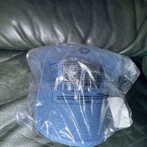 Karl Lagerfeld Blue and Black Hat